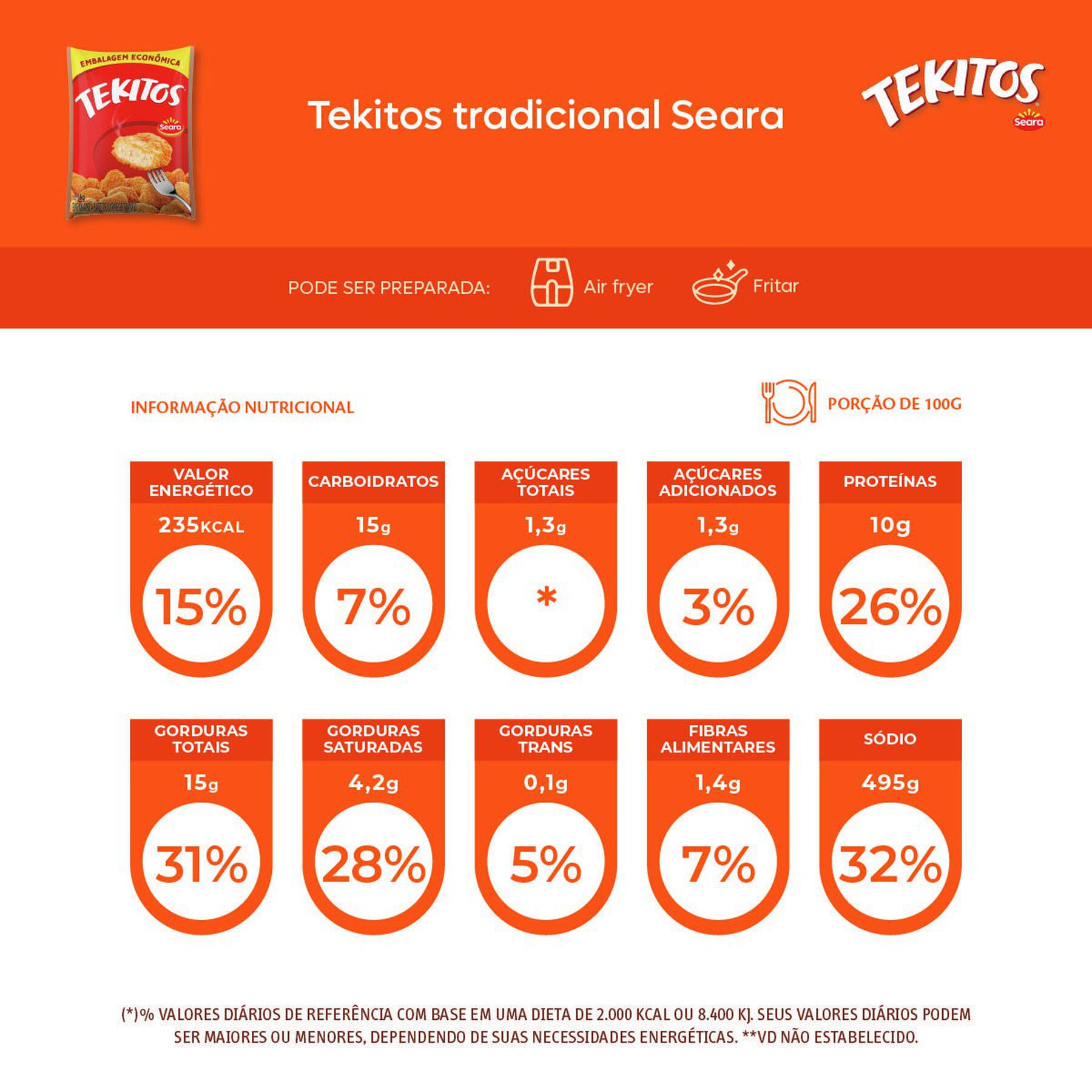 Tekitos tradicional 1kg