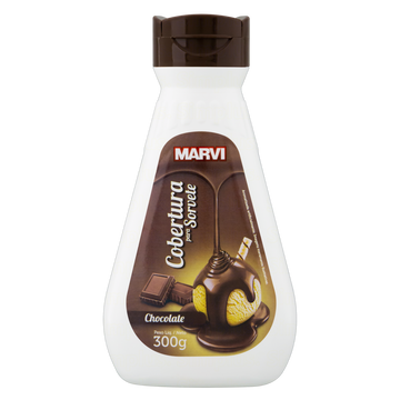 Cobertura para Sorvete Chocolate Marvi Squeeze 300g