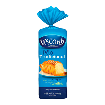 Pão Visconti Tradicional 400g