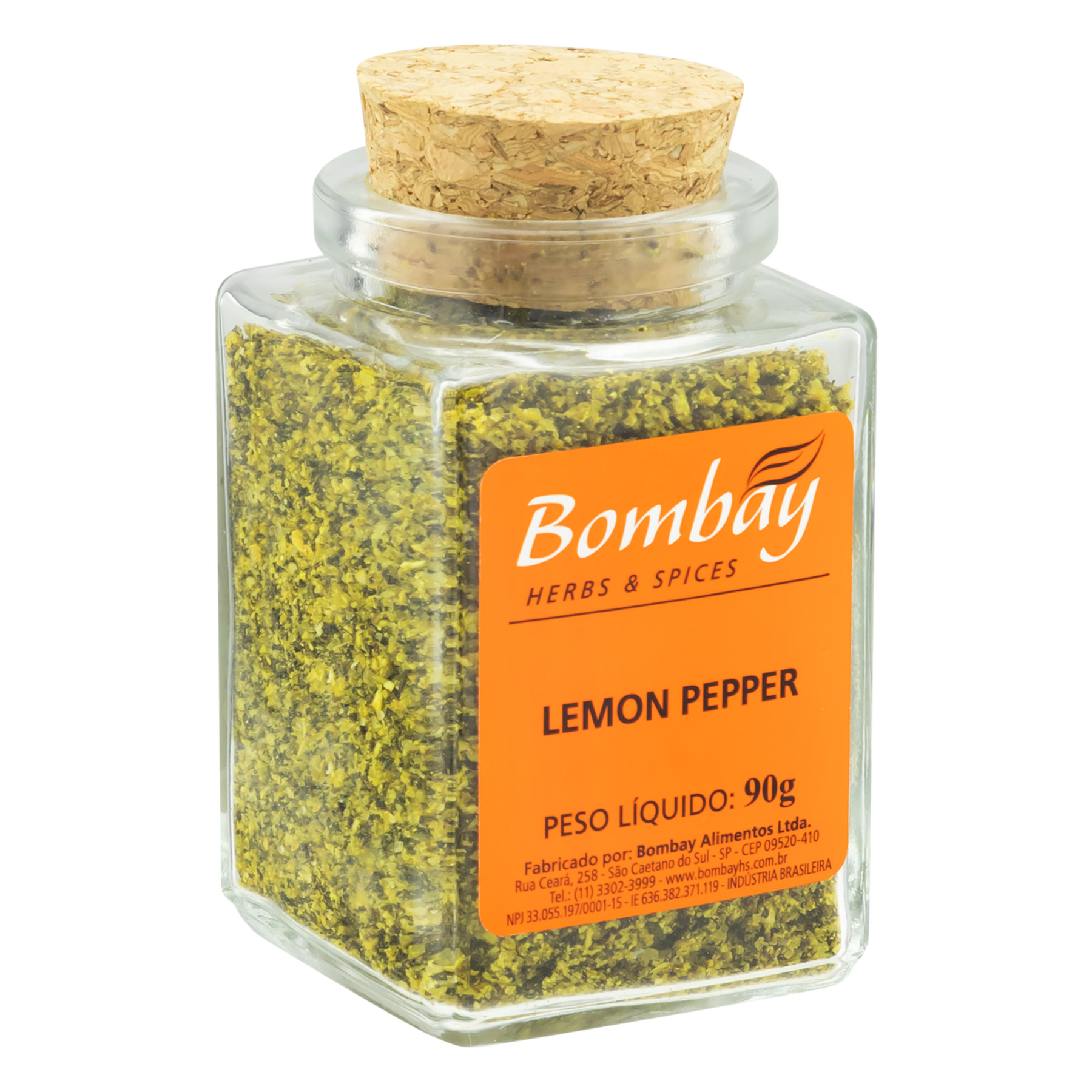 Lemon Pepper Bombay Vidro 90g