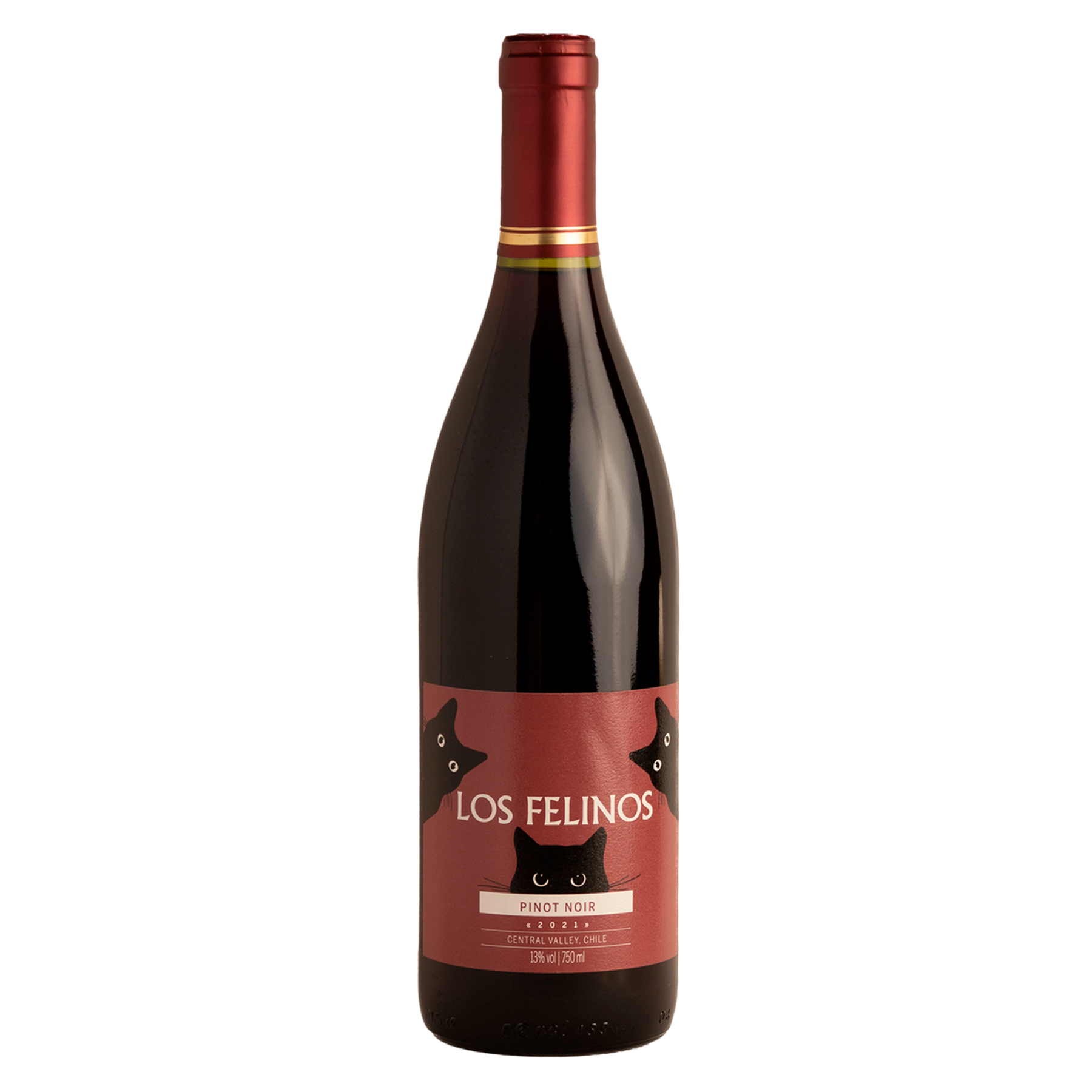 Vinho Tinto Pinot Noir Los Felinos Garrafa 750ml