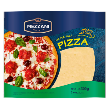Massa para Pizza Mezzani Pacote  300g