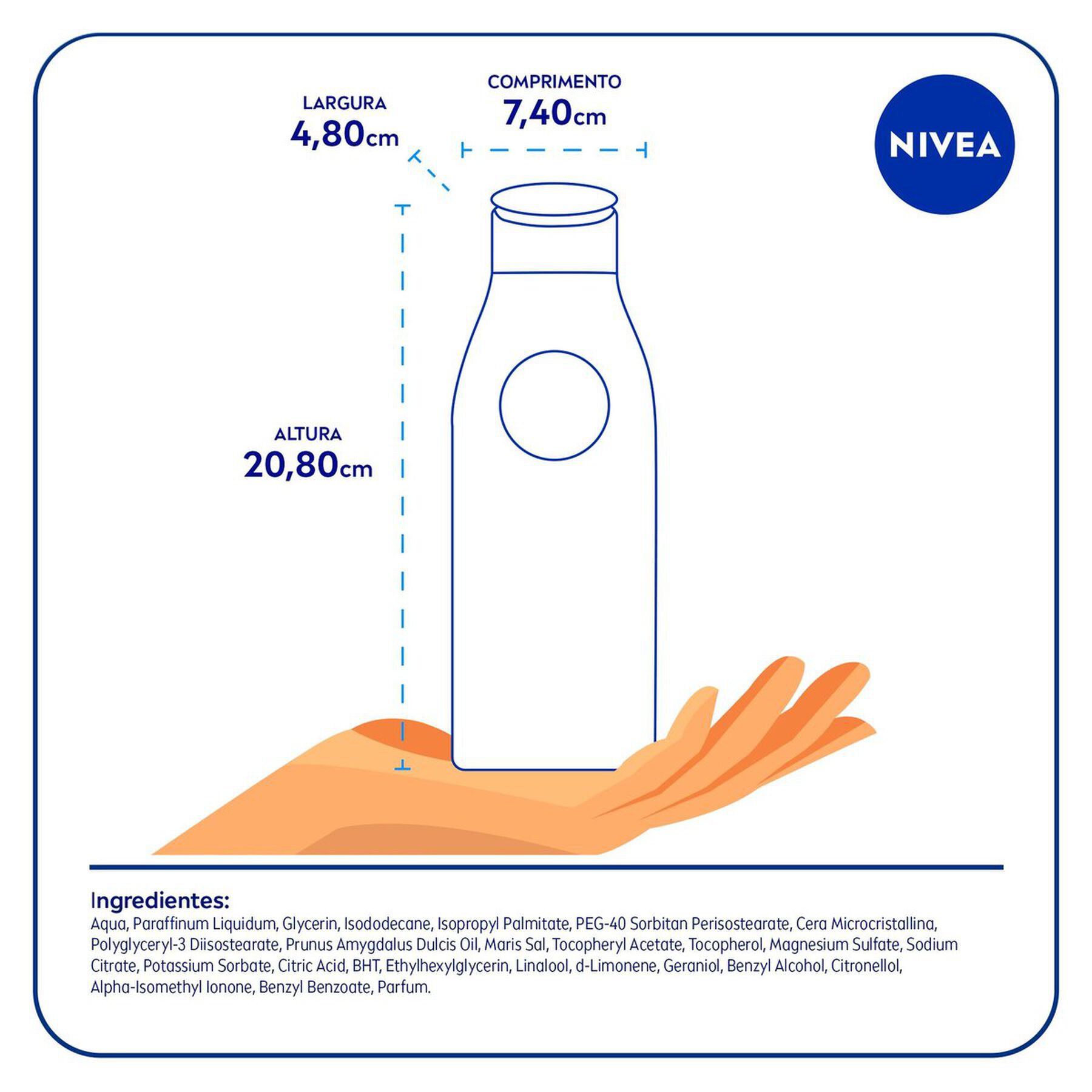 Lo&ccedil;&atilde;o Deo-Hidratante Nivea Soft Milk Frasco 400ml&nbsp;