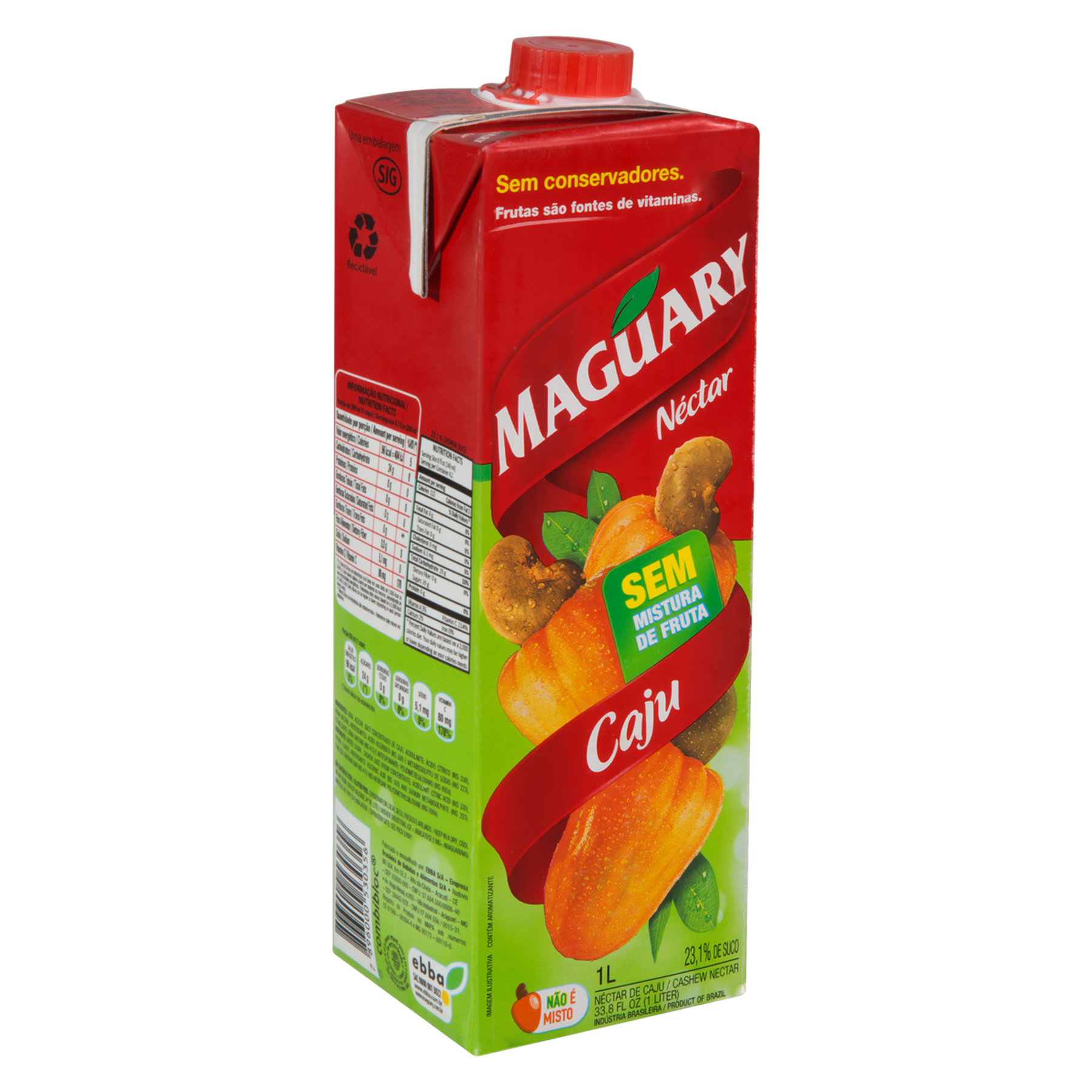 Néctar Caju Maguary Caixa 1l