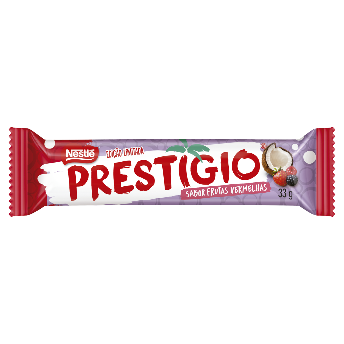 Chocolate Frutas Vermelhas Prest&iacute;gio Pacote 33g