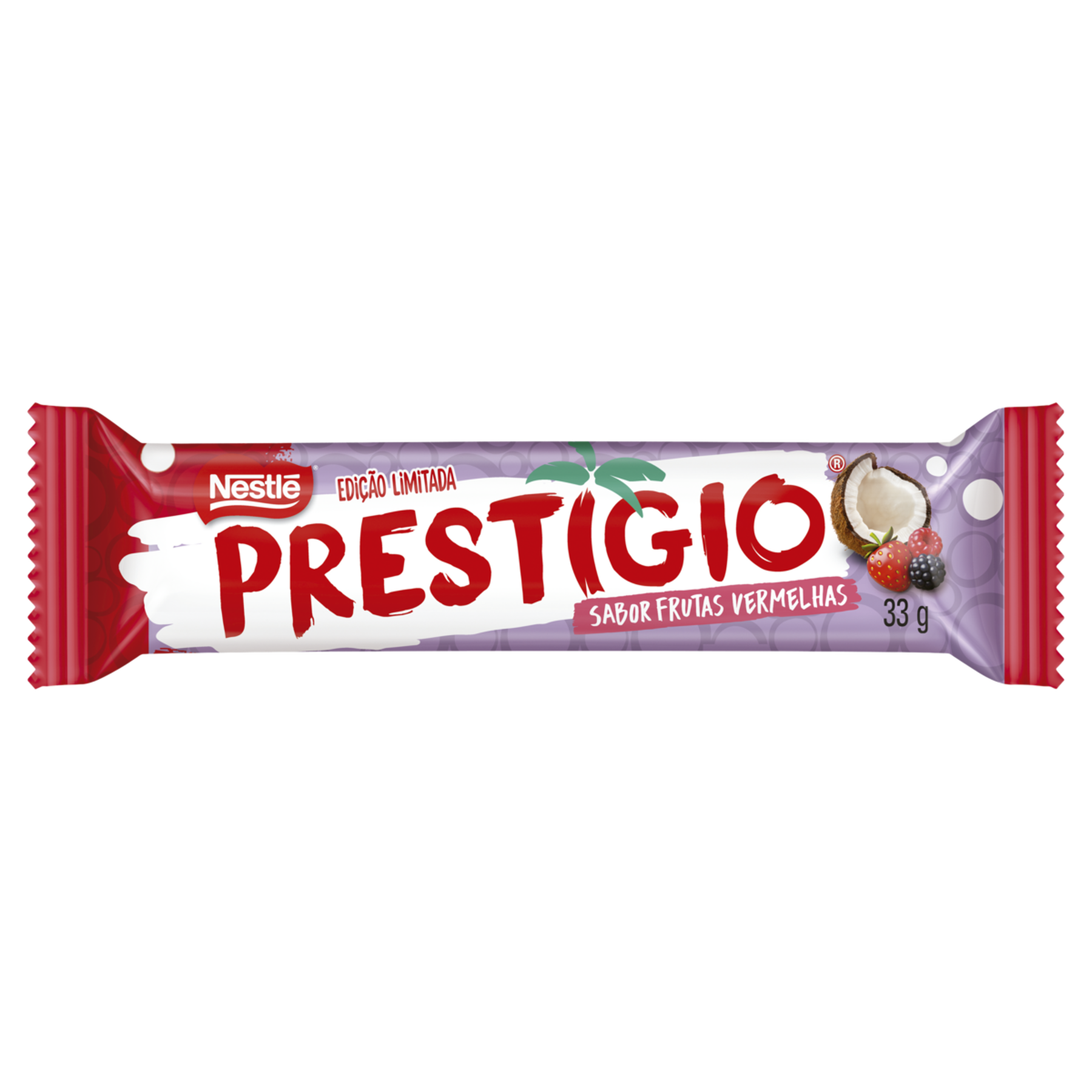 Chocolate Frutas Vermelhas Prest&iacute;gio Pacote 33g