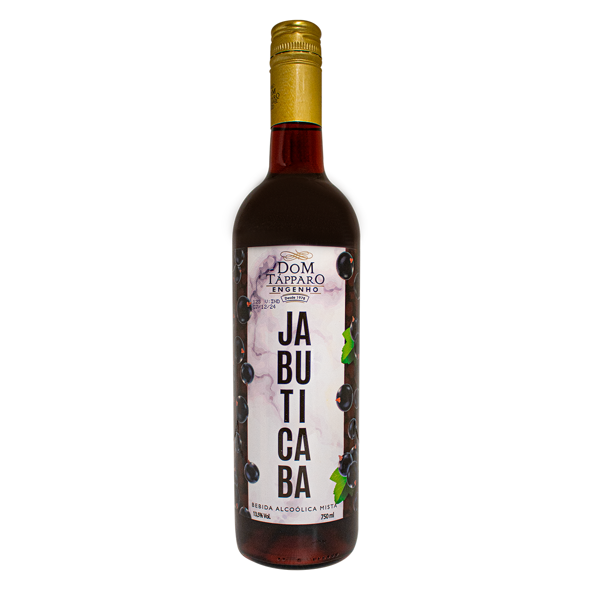 Licor de Jabuticaba Dom T&aacute;pparo Garrafa 750ml
