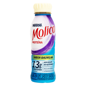 Bebida Láctea UHT Baunilha Nestlé Molico Frasco 270ml