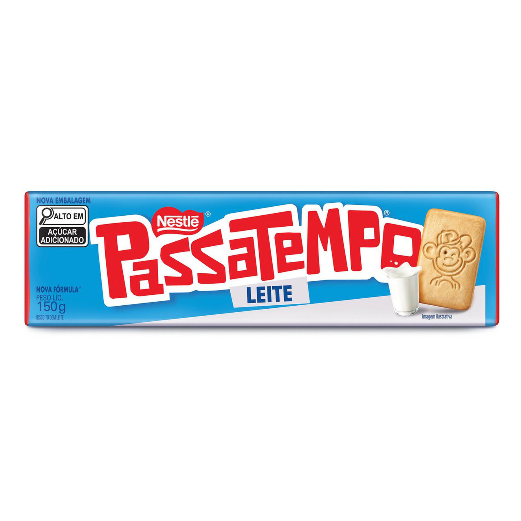 Biscoito de Leite Passatempo Nestlé 150g