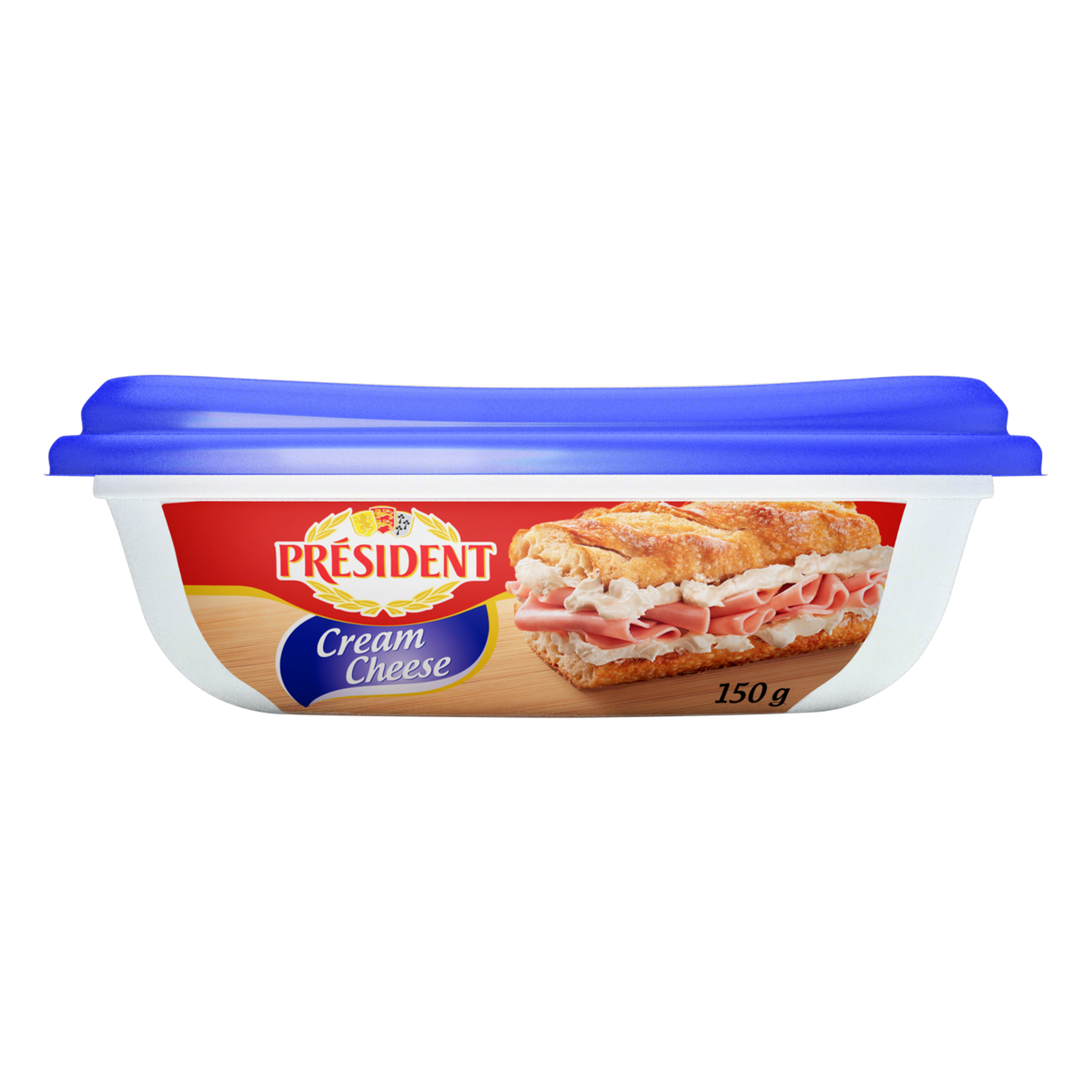 Cream Cheese Tradicional Pr&eacute;sident Pote 150g