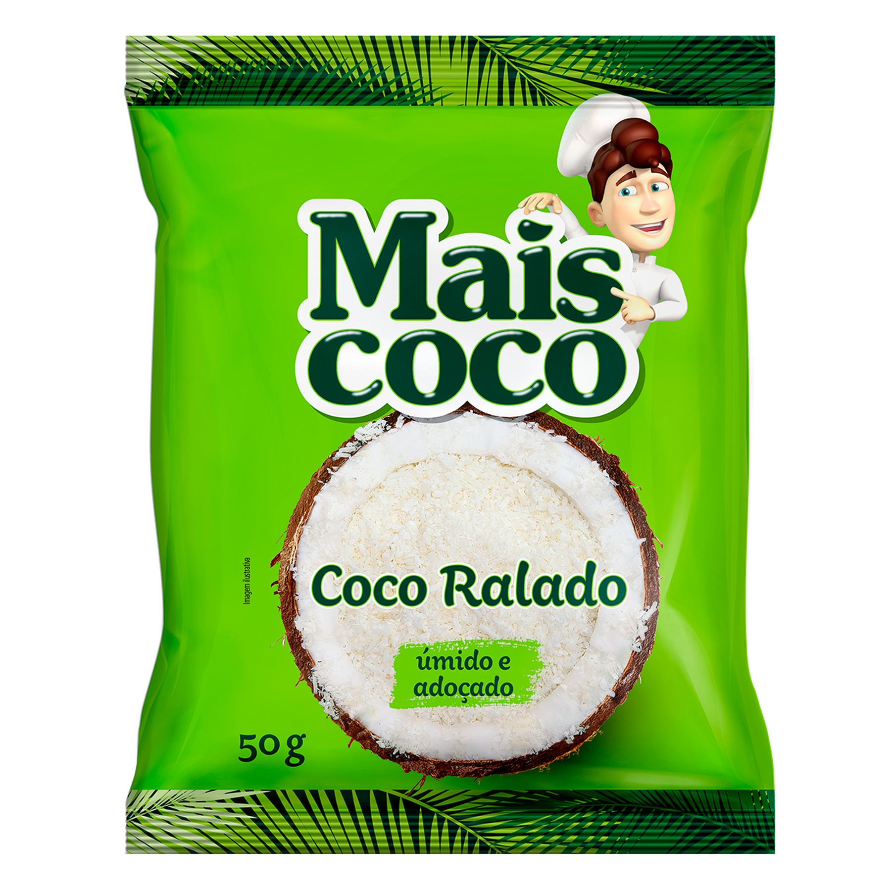 Coco Ralado Mais Coco 50g