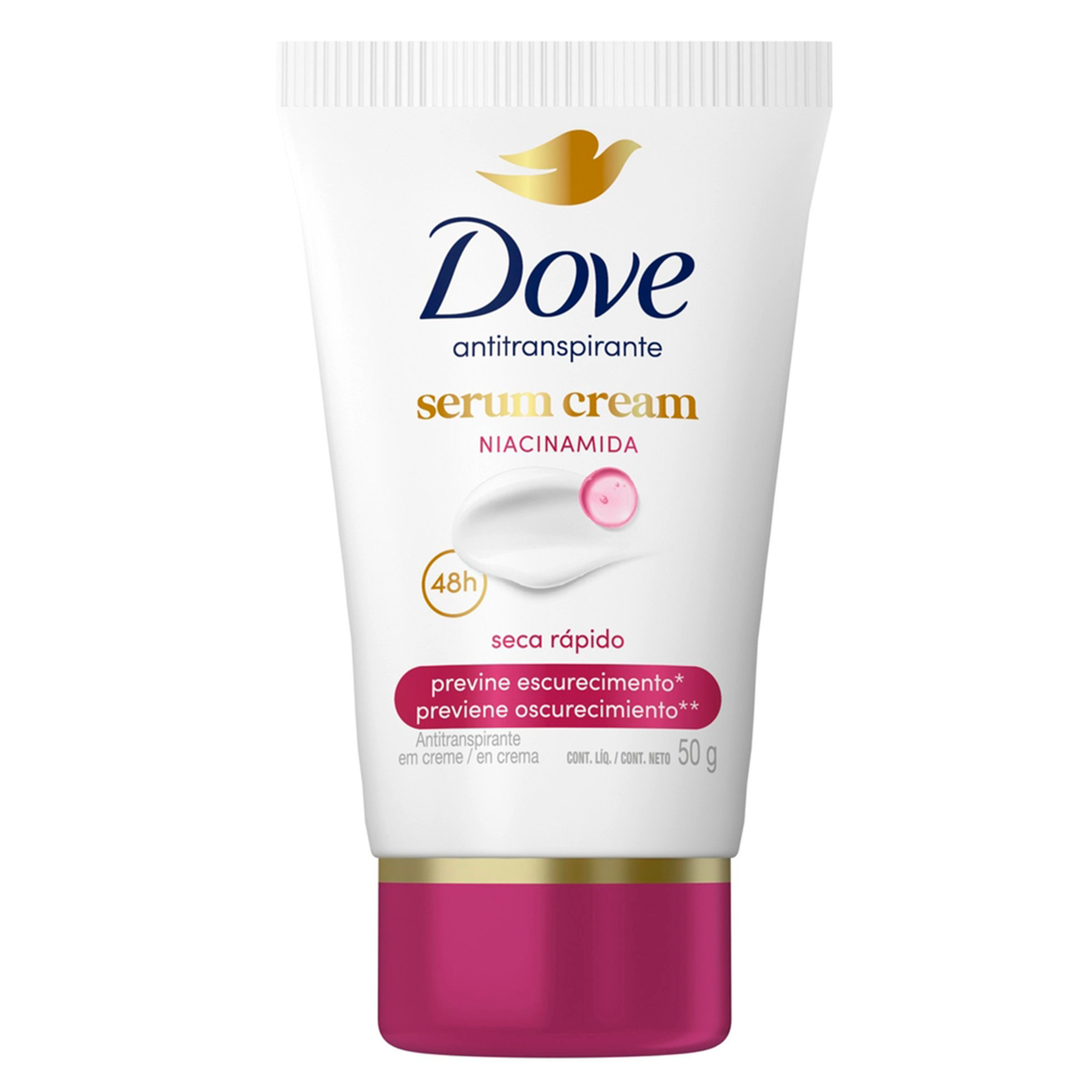 Desodorante Antitranspirante Creme S&eacute;rum Dove Previne Escurecimento 50g