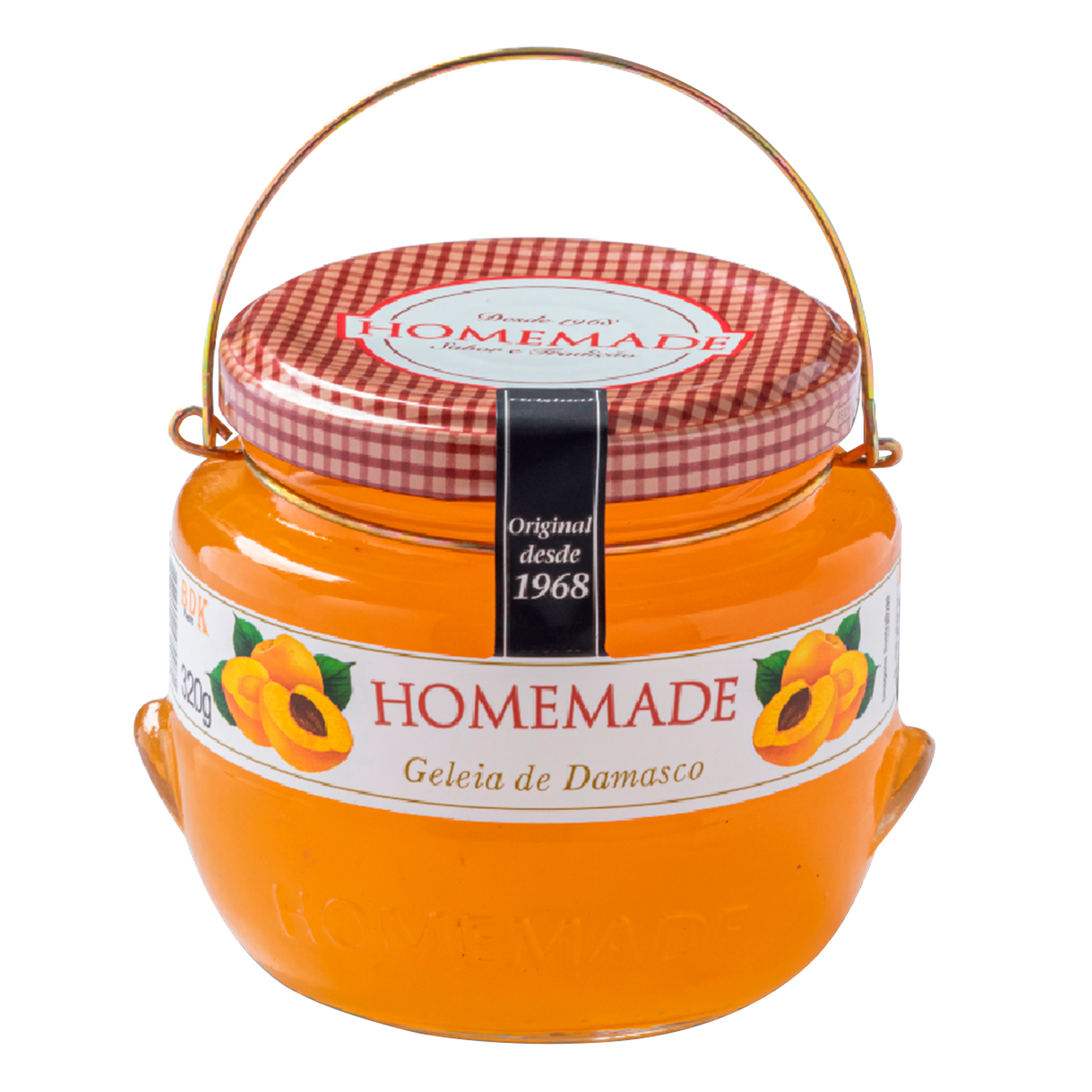 Geleia de Damasco Homemade Vidro 320g
