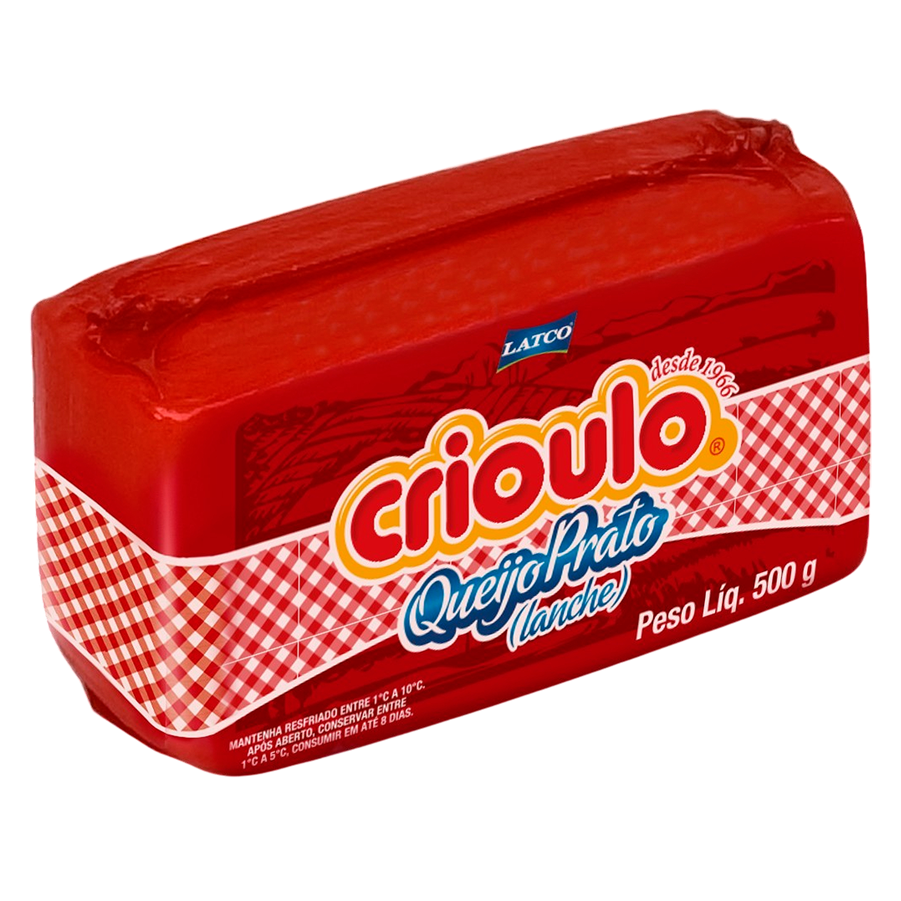 Queijo Prato Crioulo 500g