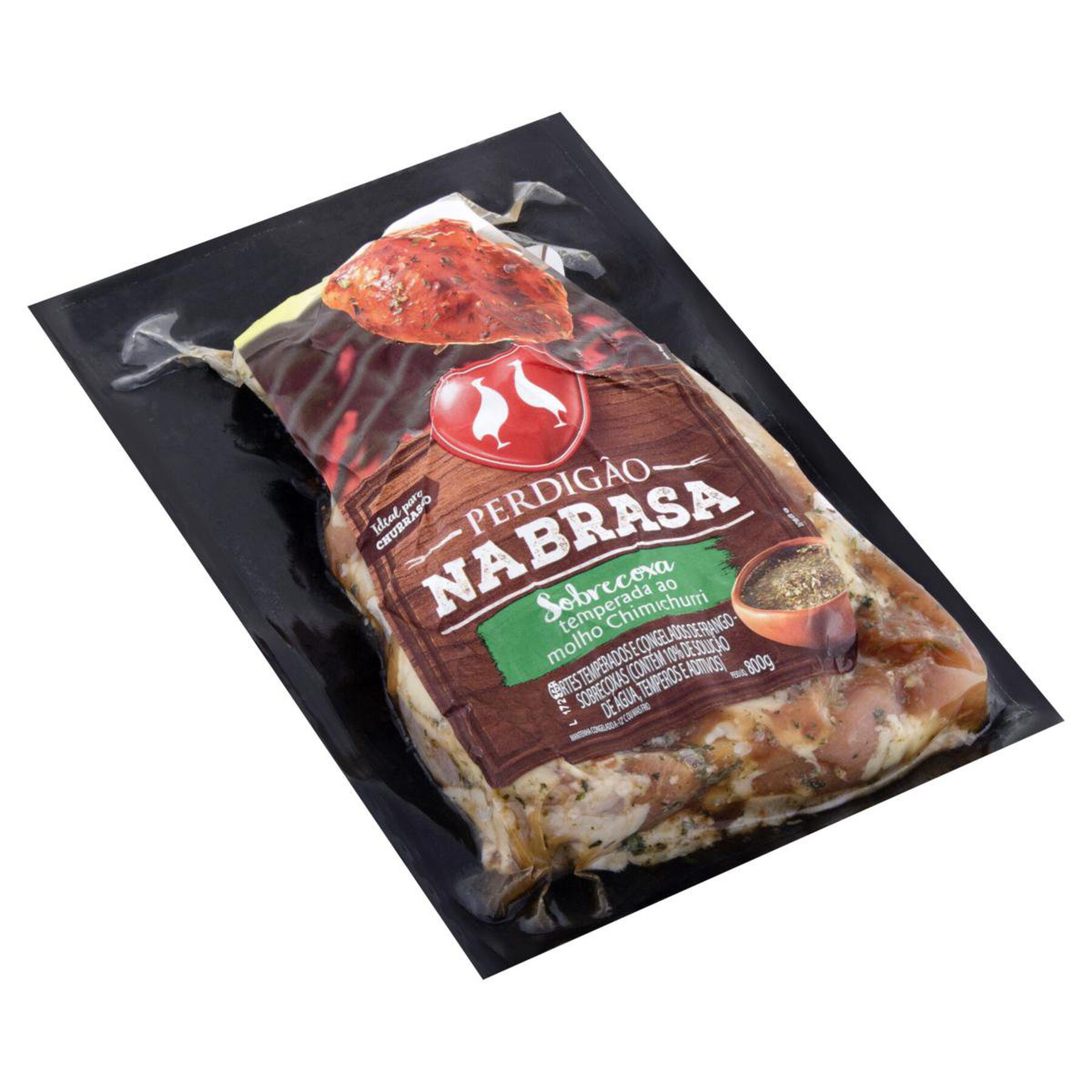 Sobrecoxa de Frango Congelada Temperada ao Chimichurri na Brasa Perdigão 800g
