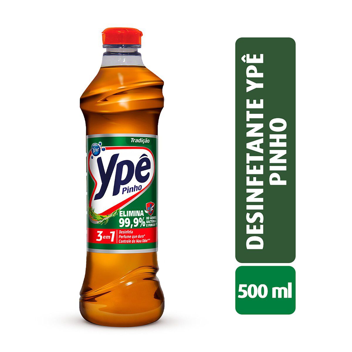 Desinfetante Tradi&ccedil;&atilde;o Pinho Yp&ecirc; 500ml