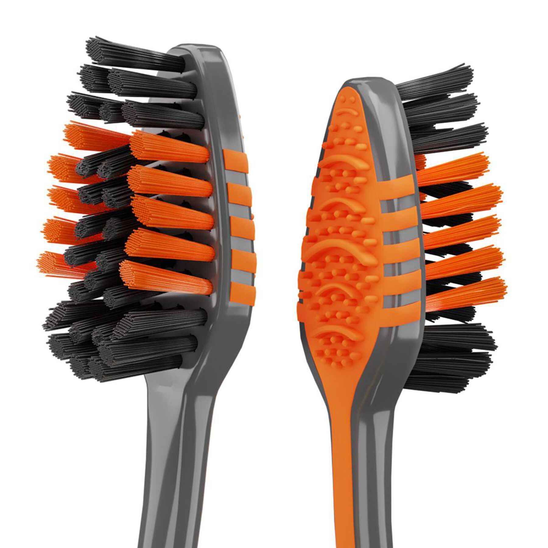 Escova Dental Média Infusão de Carvão Zig Zag Colgate C/4 Unidades