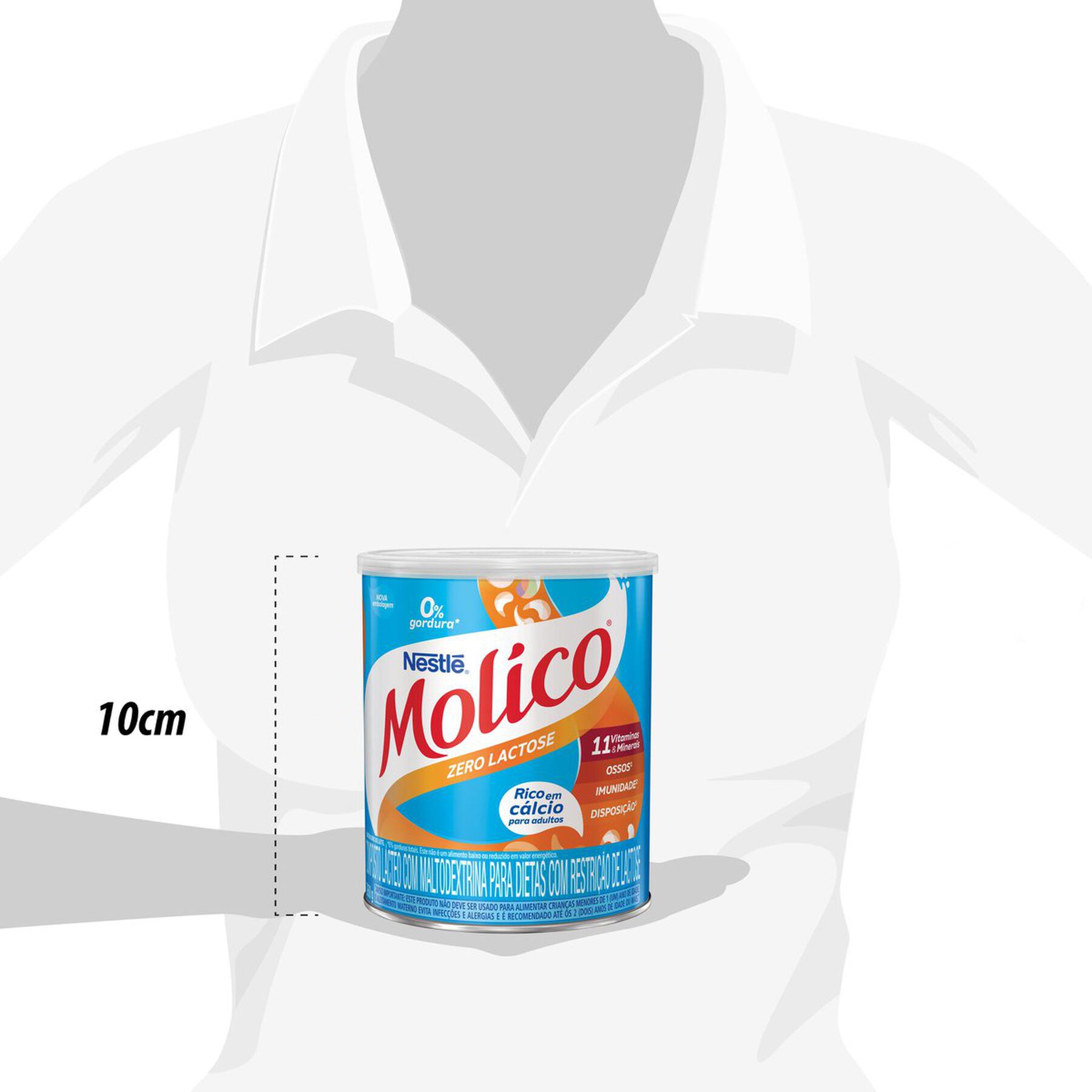 MOLICO Zero Lactose Lata 260g