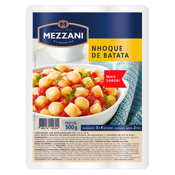 Nhoque de Batata Mezzani Pacote 500g