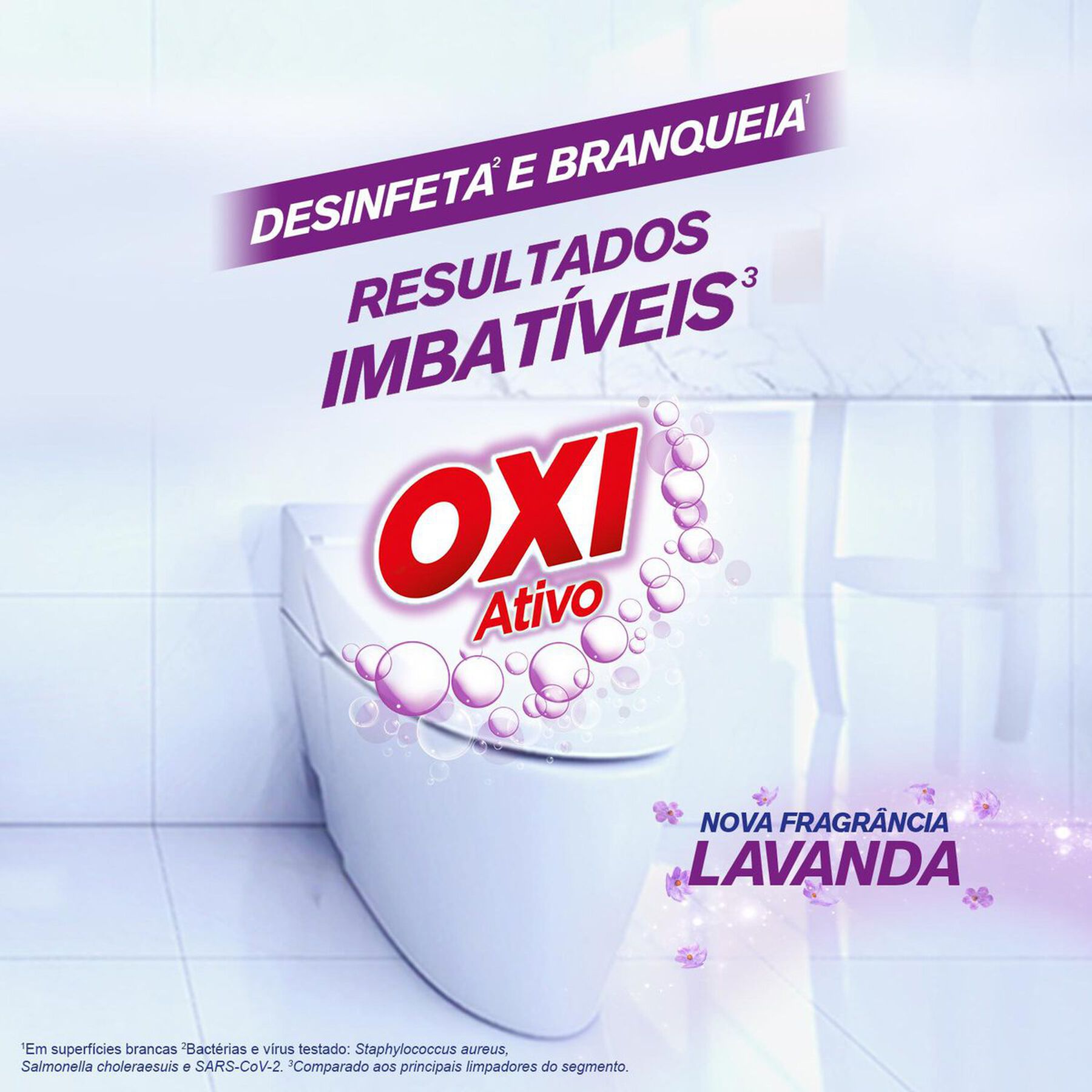 Desinfetante Banheiro Lavanda Veja Squeeze 500ml - Embalagem 20% de Desconto