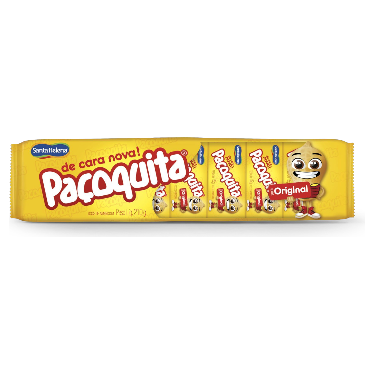 Pa&ccedil;oca Mini Pa&ccedil;oquita Santa Helena 216g