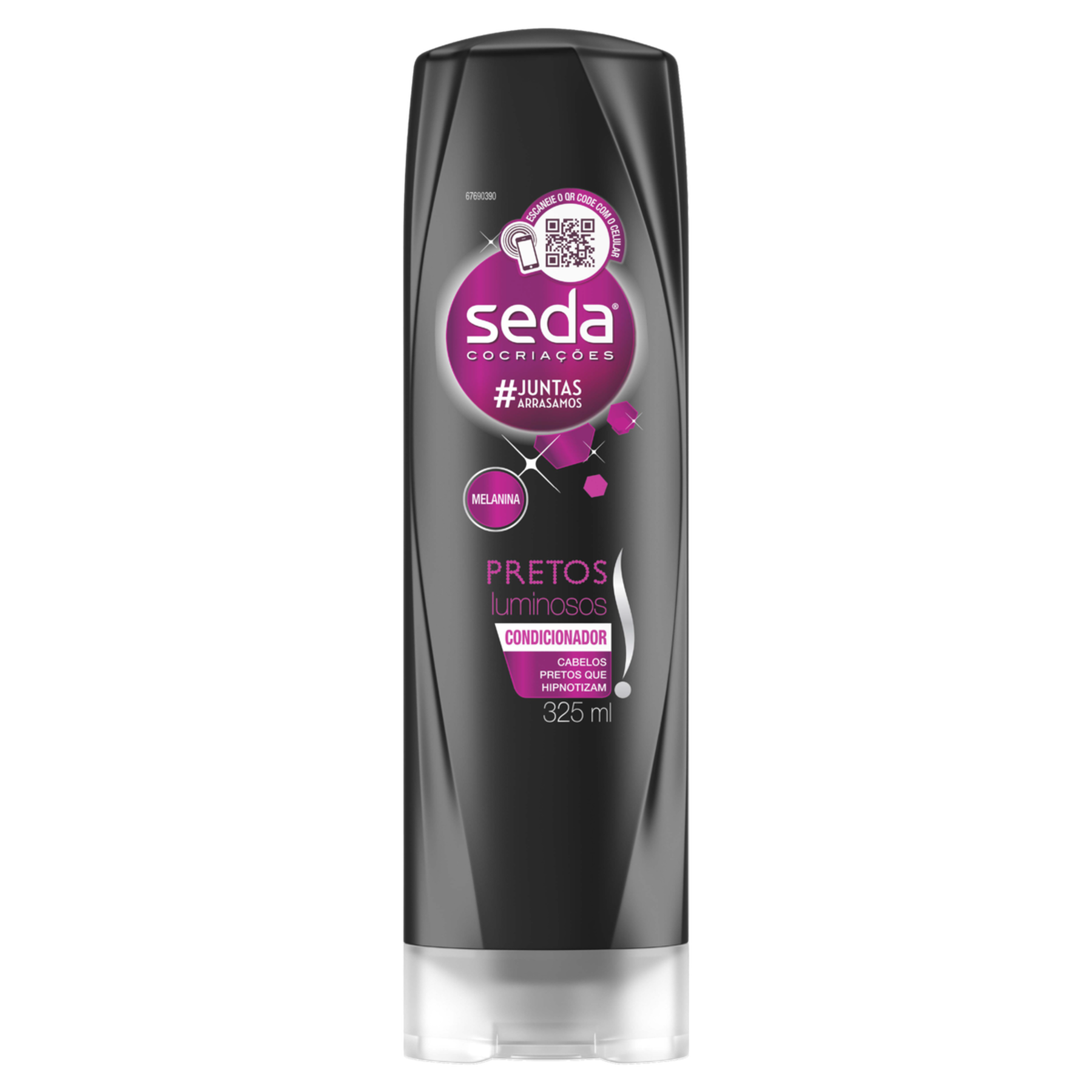 Condicionador Pretos Luminosos Seda Frasco 325ml