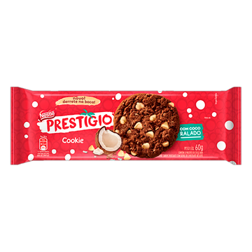 Biscoito Cookie Prestígio Nestlé Pacote 60g