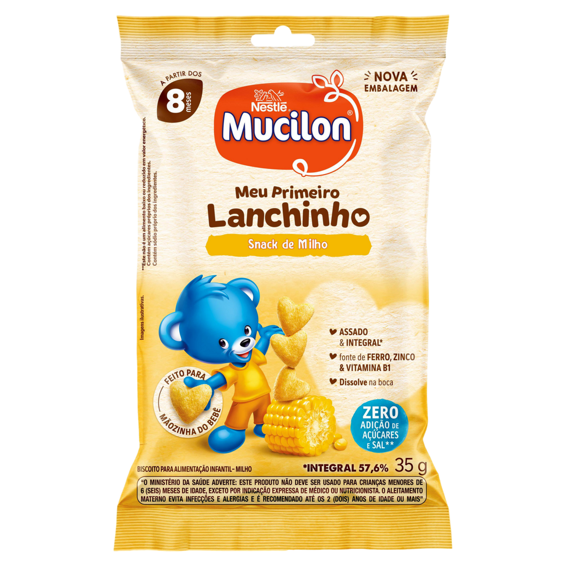 Snack Mucilon Tradicional 35g&nbsp;