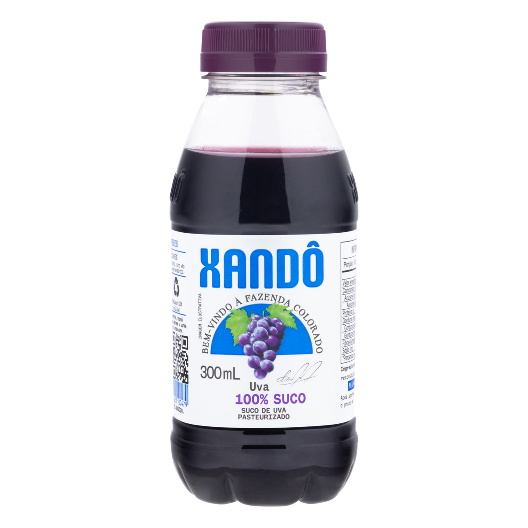 Suco Uva Xand&ocirc; Garrafa 300ml&nbsp;