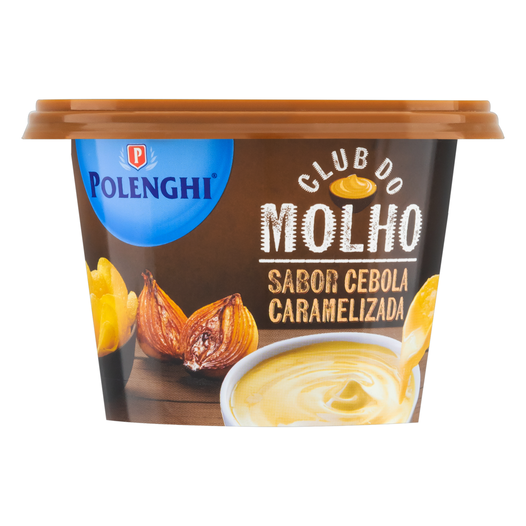 Molho Cebola Caramelizada Polenghi Club do Molho Pote 220g&nbsp;