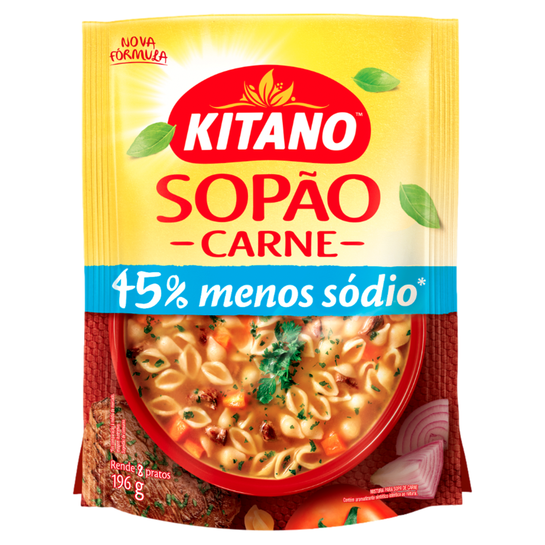 Sopão Carne Kitano Sachê 196g