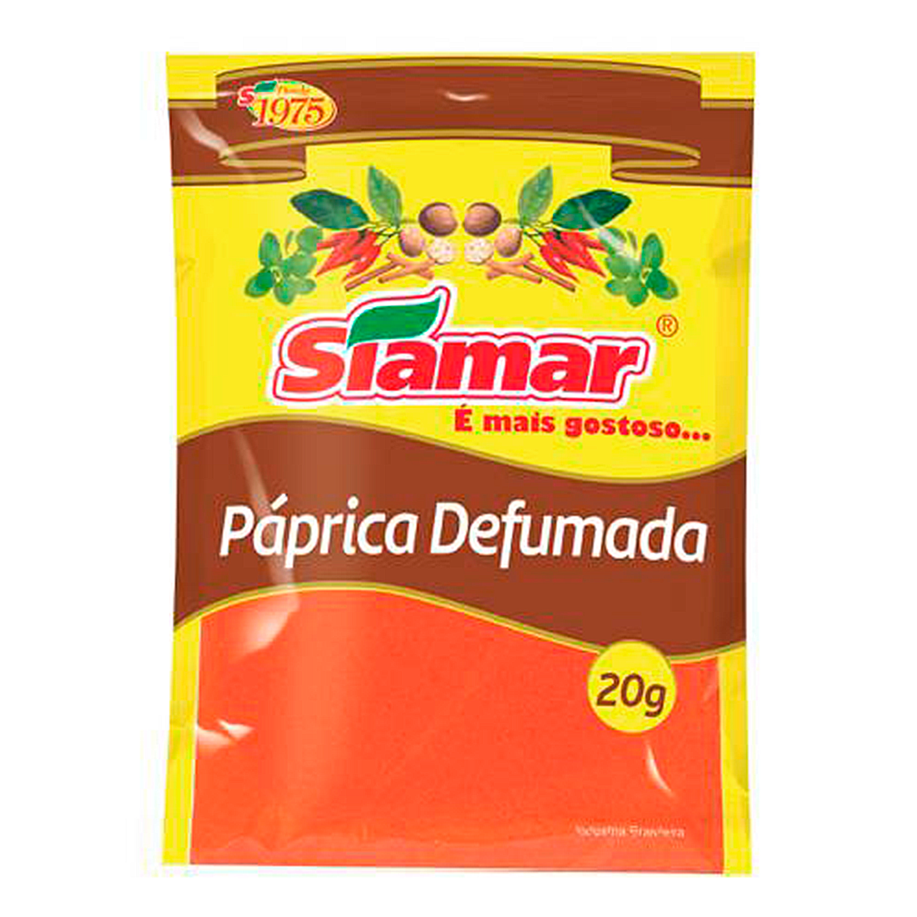 P&aacute;prica Defumada Siamar Pacote 20g&nbsp;
