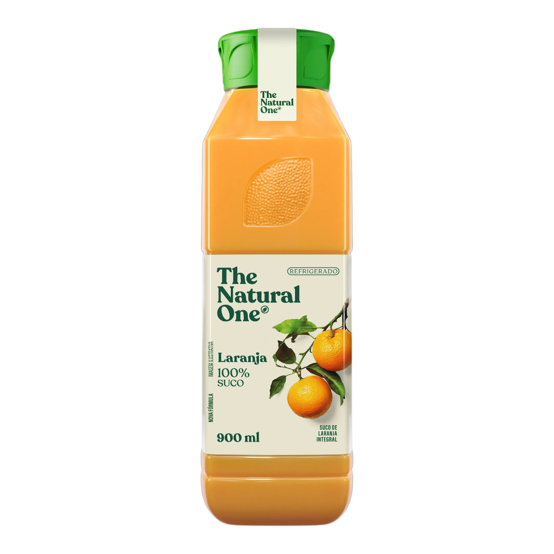 Suco Integral Laranja The Natural One Refrigerado Garrafa 900ml