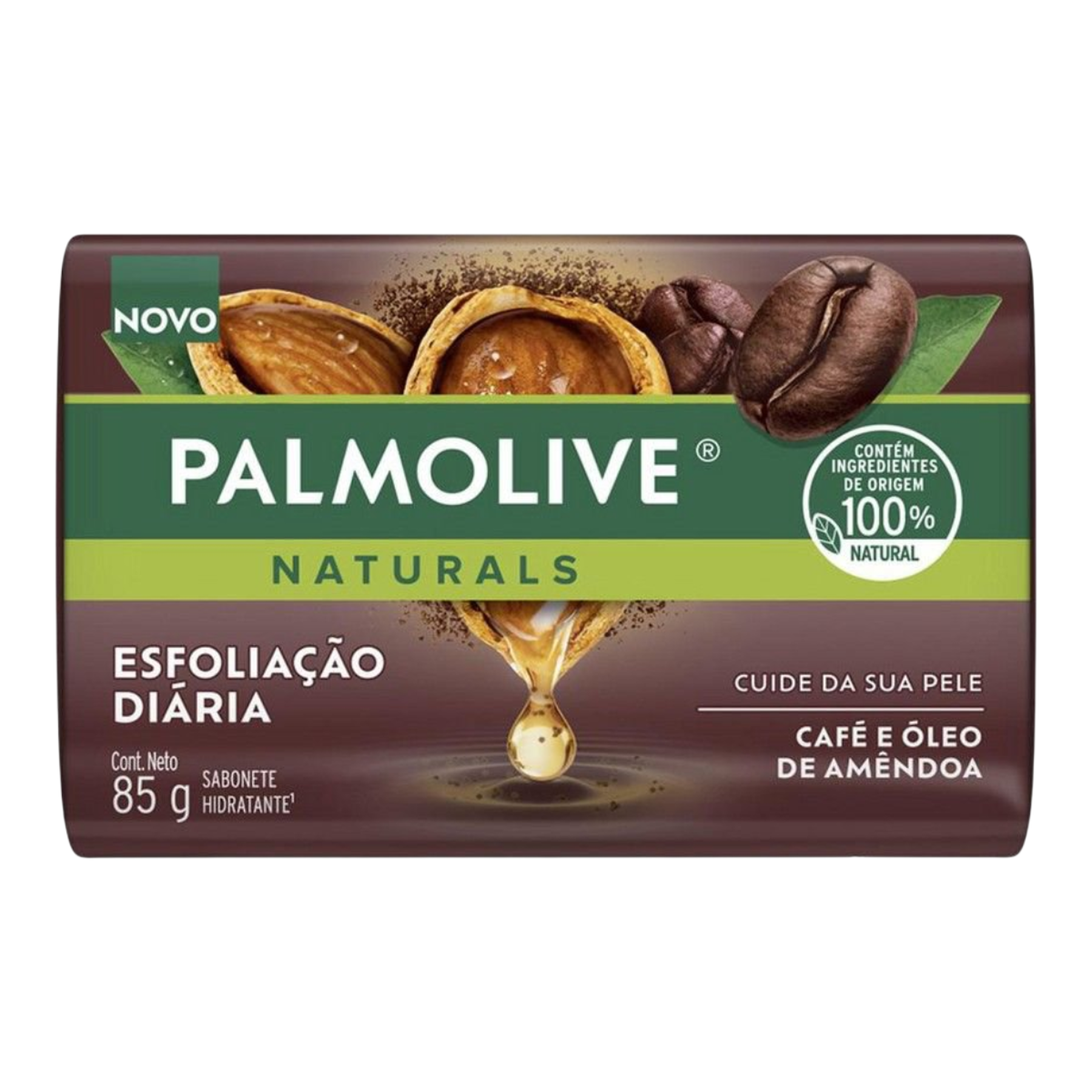 Sabonete Barra Palmolive Naturals Esfolia&ccedil;&atilde;o Di&aacute;ria Envolt&oacute;rio 85g