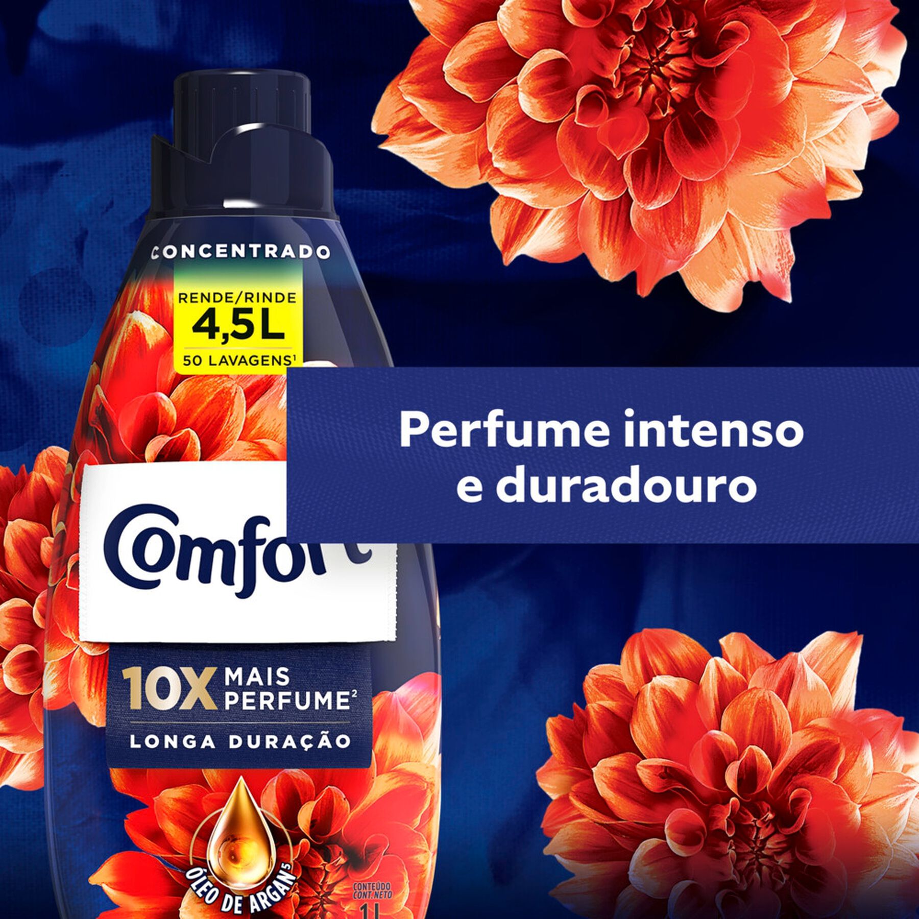 Amaciante Concentrado Comfort Energia Floral 1 L