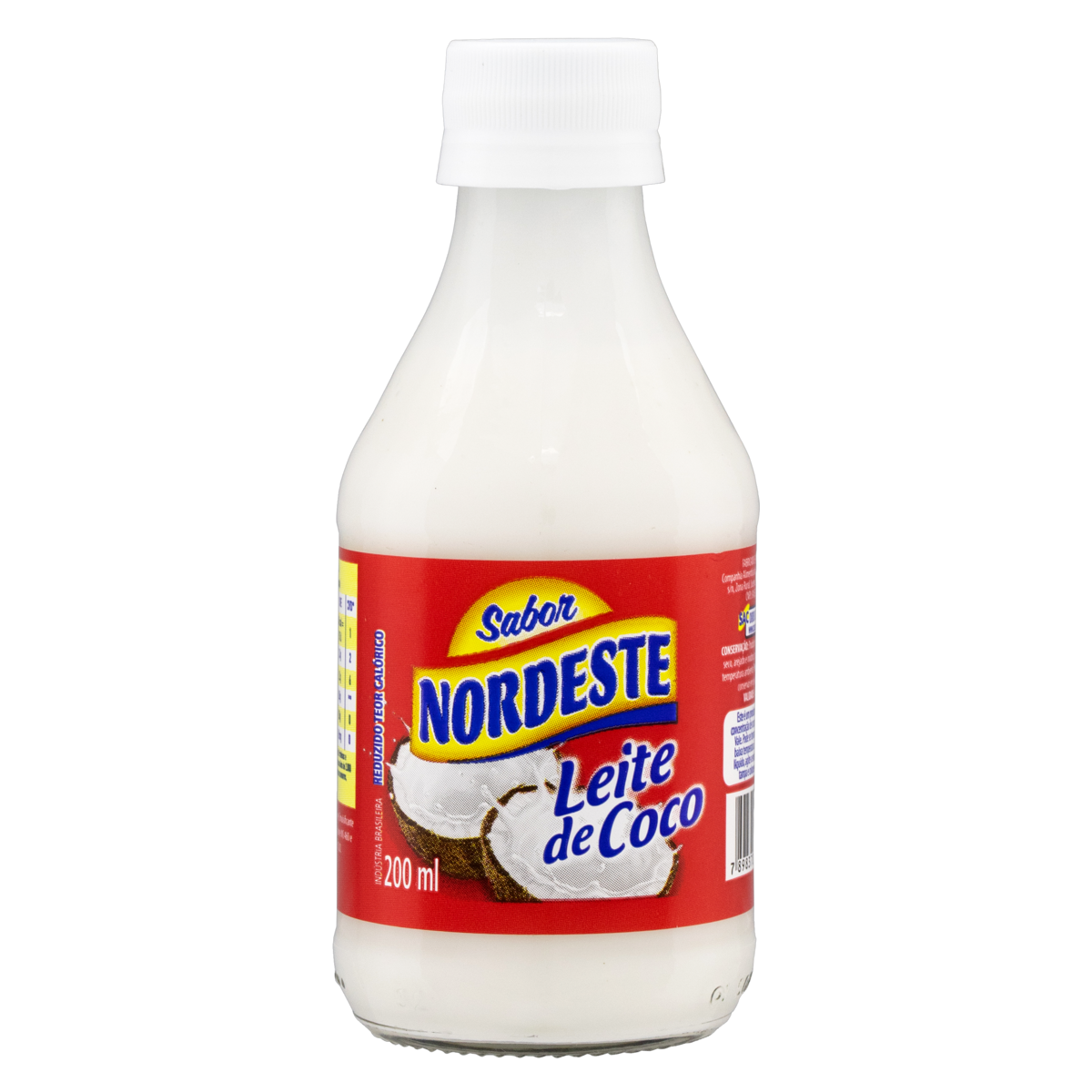 Leite de Coco Sabor Nordeste Vidro 200ml