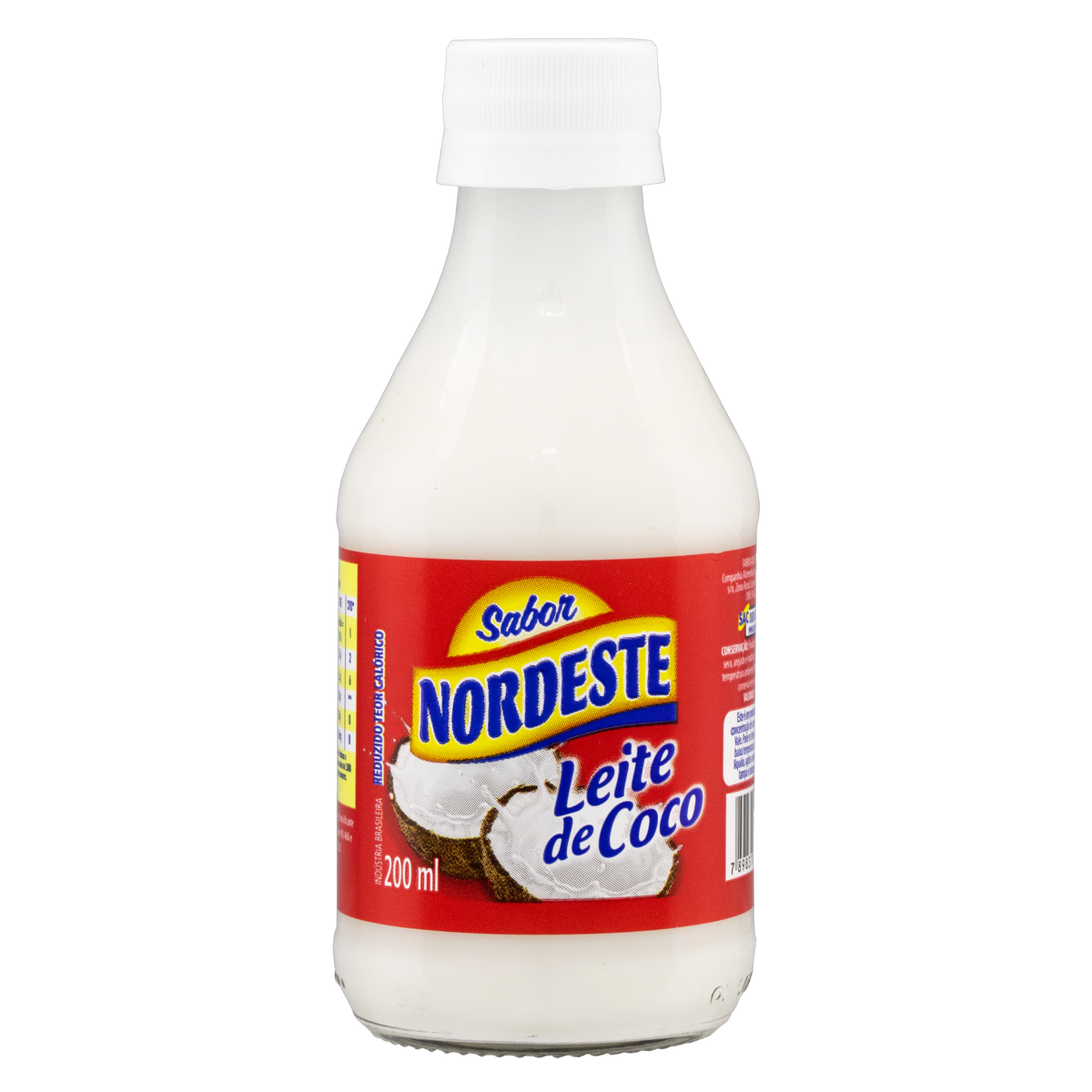 Leite de Coco Sabor Nordeste Vidro 200ml