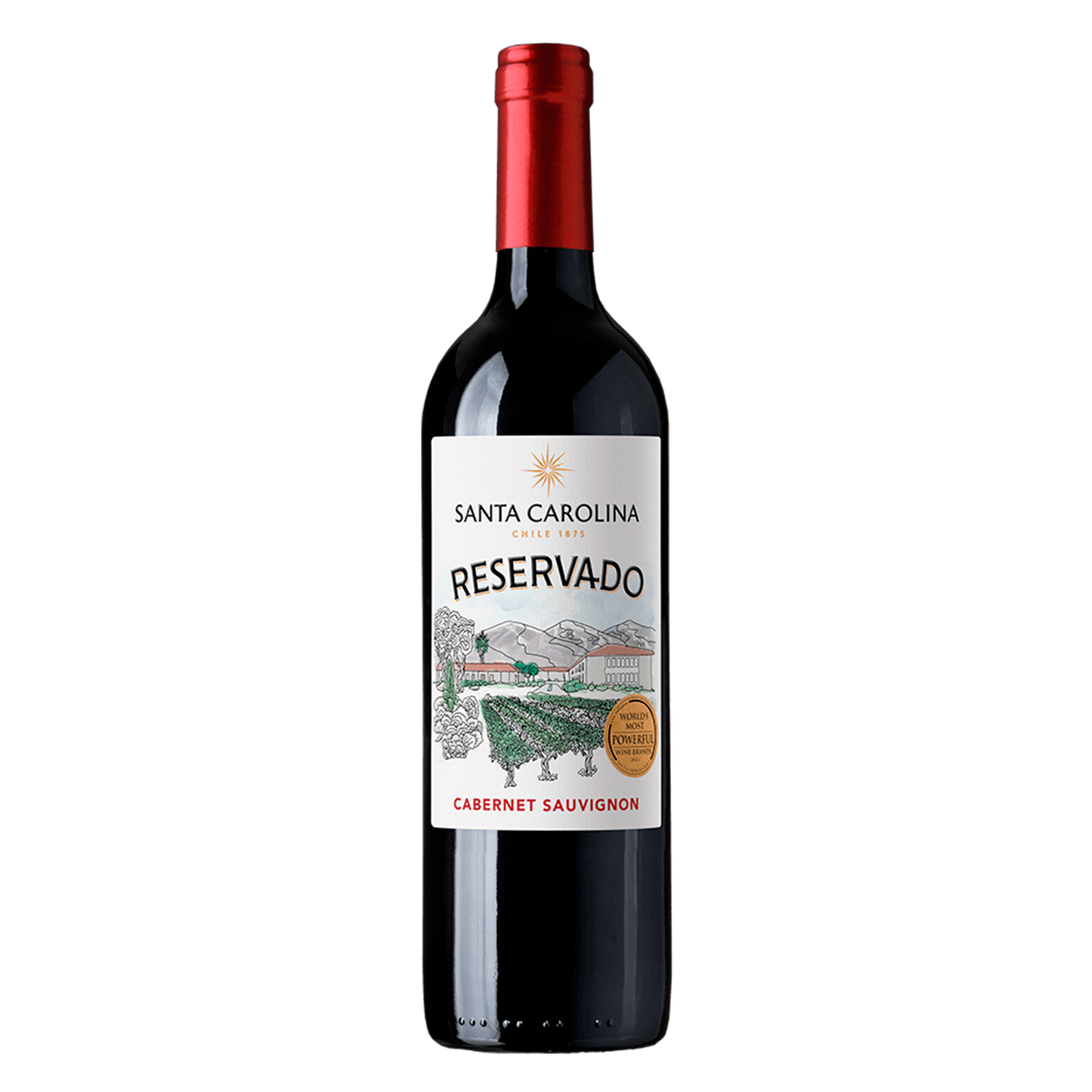 Vinho Tinto Cabernet Sauvignon Reservado Santa Carolina Garrafa 750ml