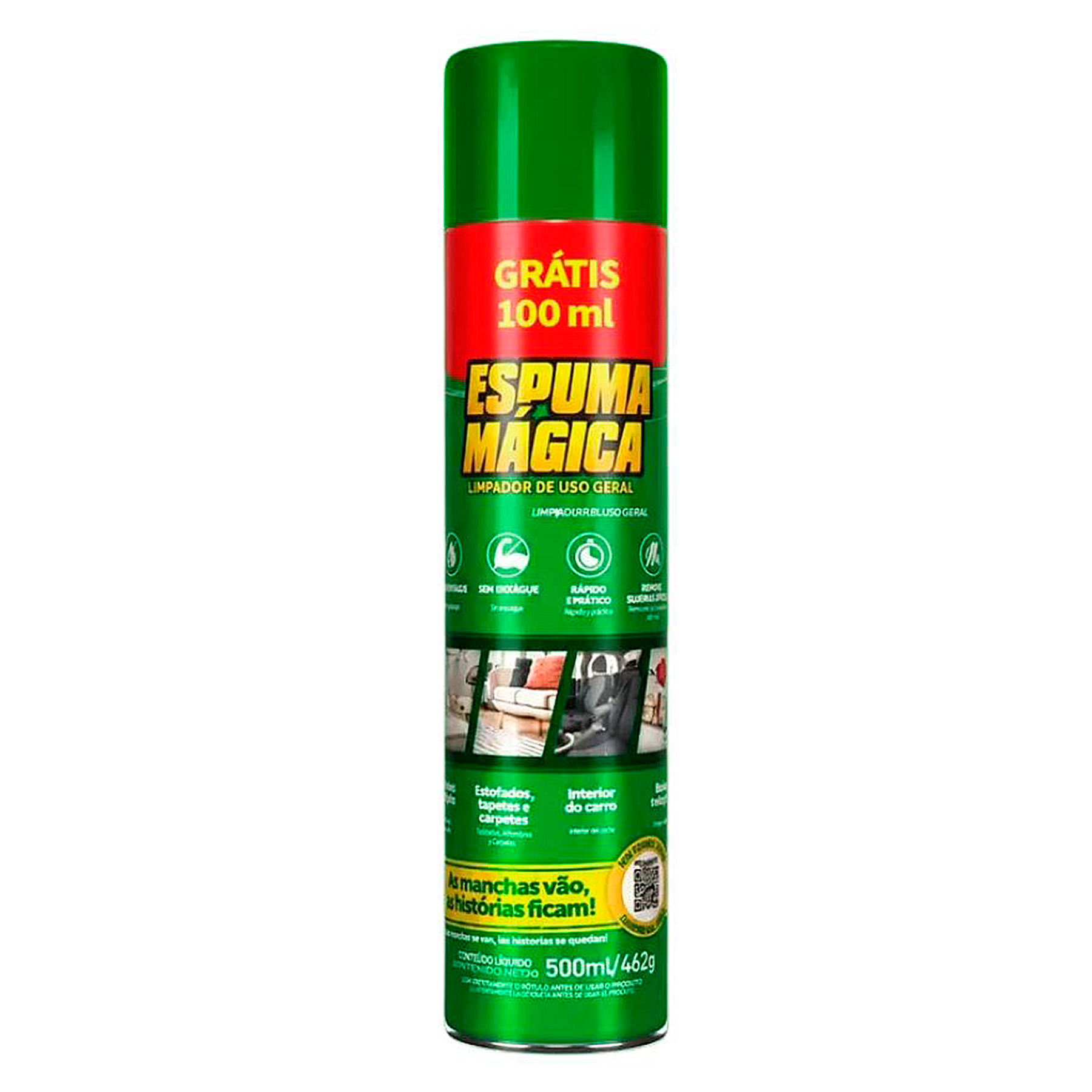 Limpador Espuma M&aacute;gica ProAuto Spray 500ml