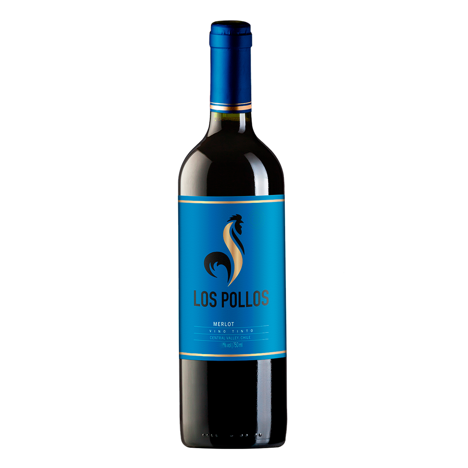 Vinho Tinto Merlot Los Pollos Garrafa 750ml
