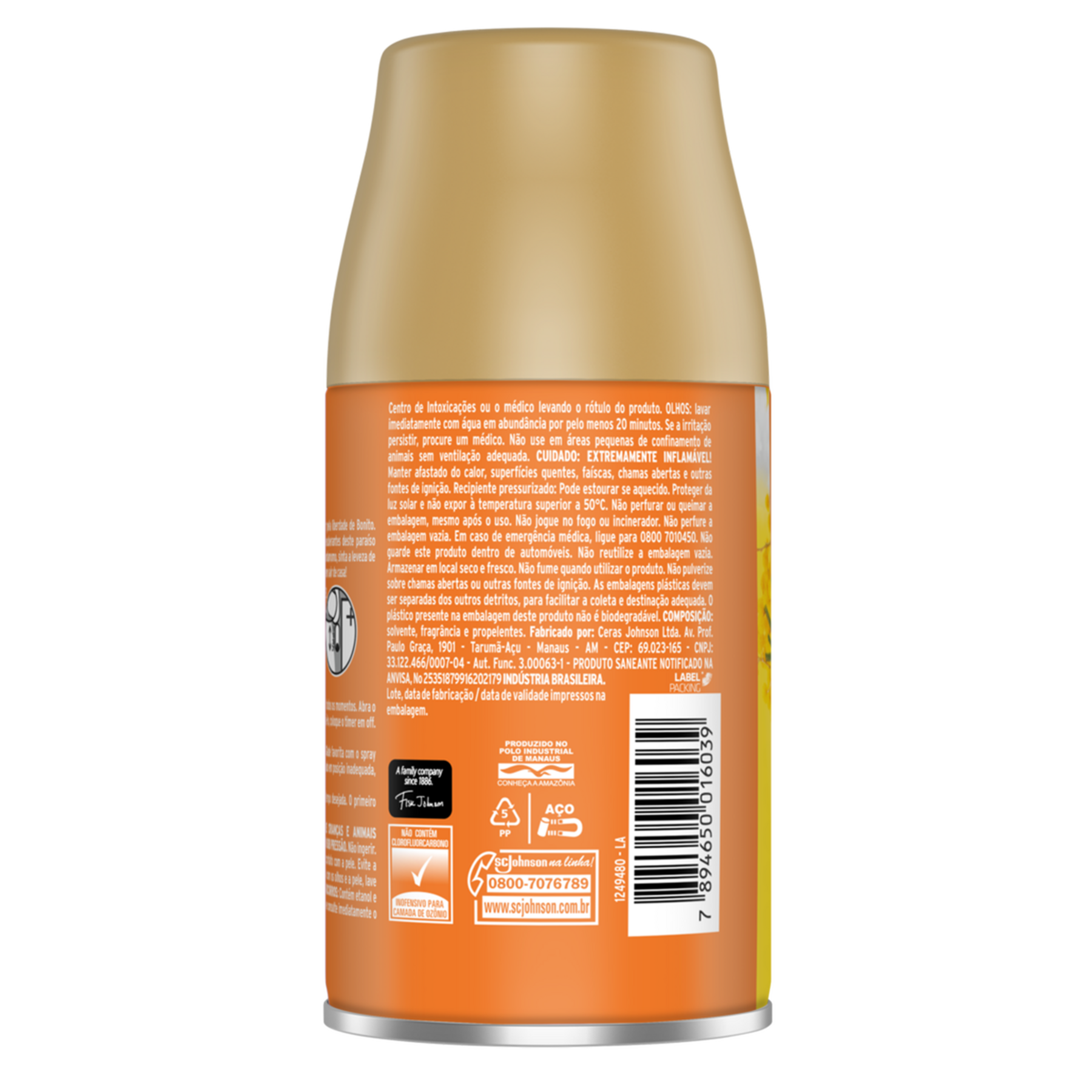 Odorizador de Ambiente Voo em Bonito Glade Automatic Frasco 260ml Refil