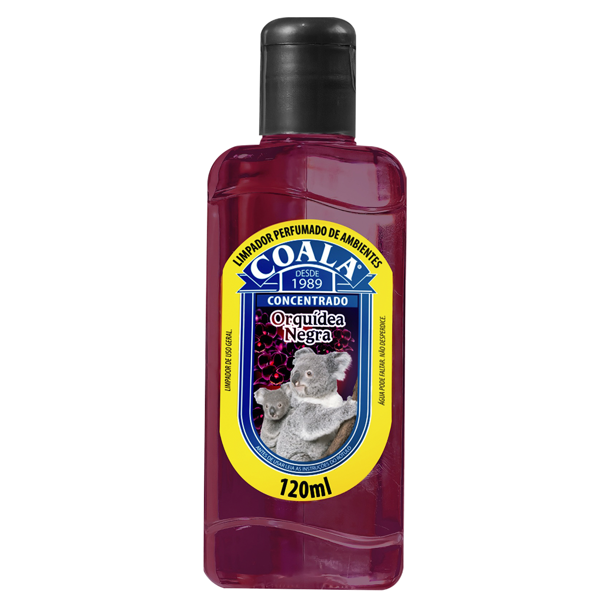 Limpador Perfumado de Ambientes Orqu&iacute;dea Negra Coala Squeeze 120ml