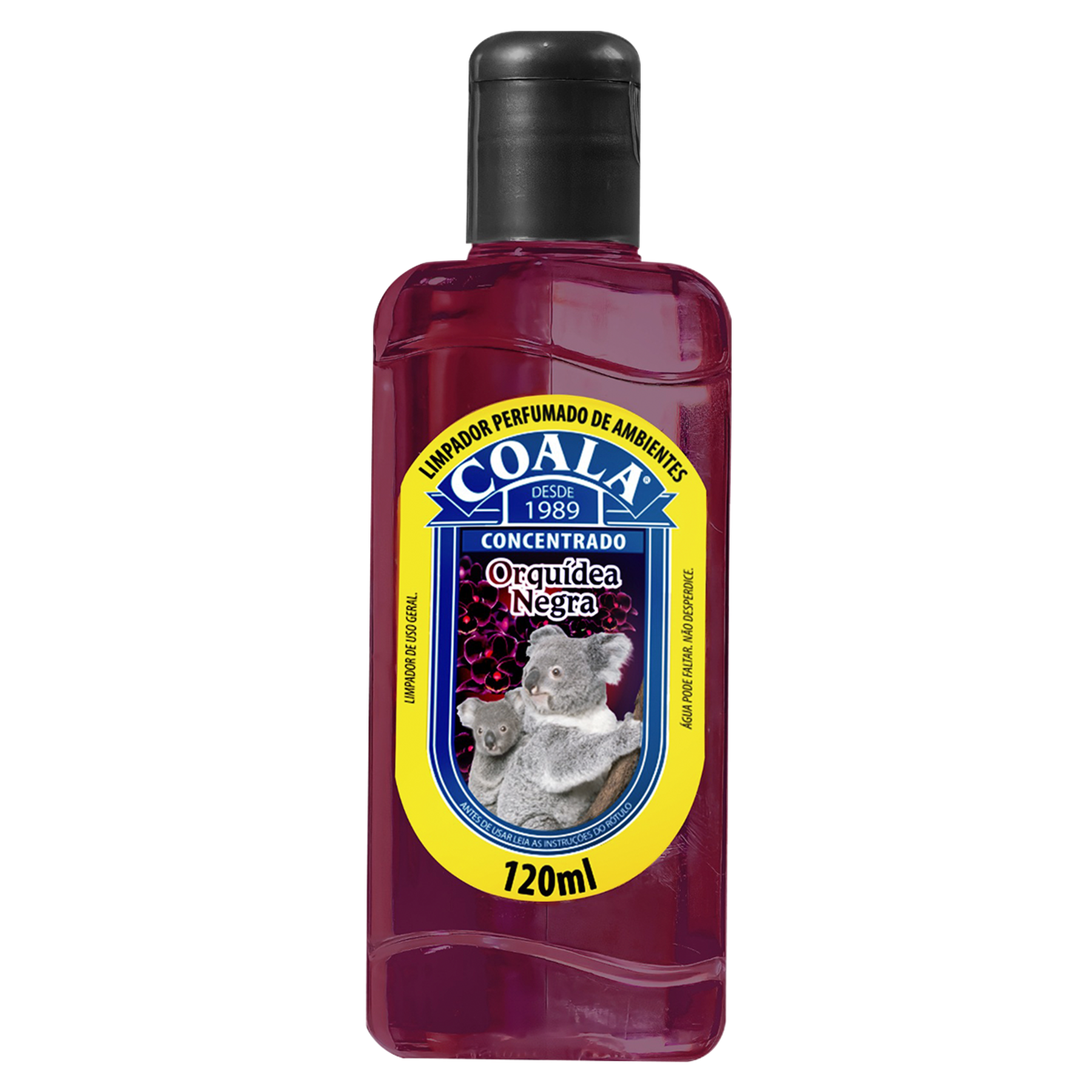 Limpador Perfumado de Ambientes Orqu&iacute;dea Negra Coala Squeeze 120ml