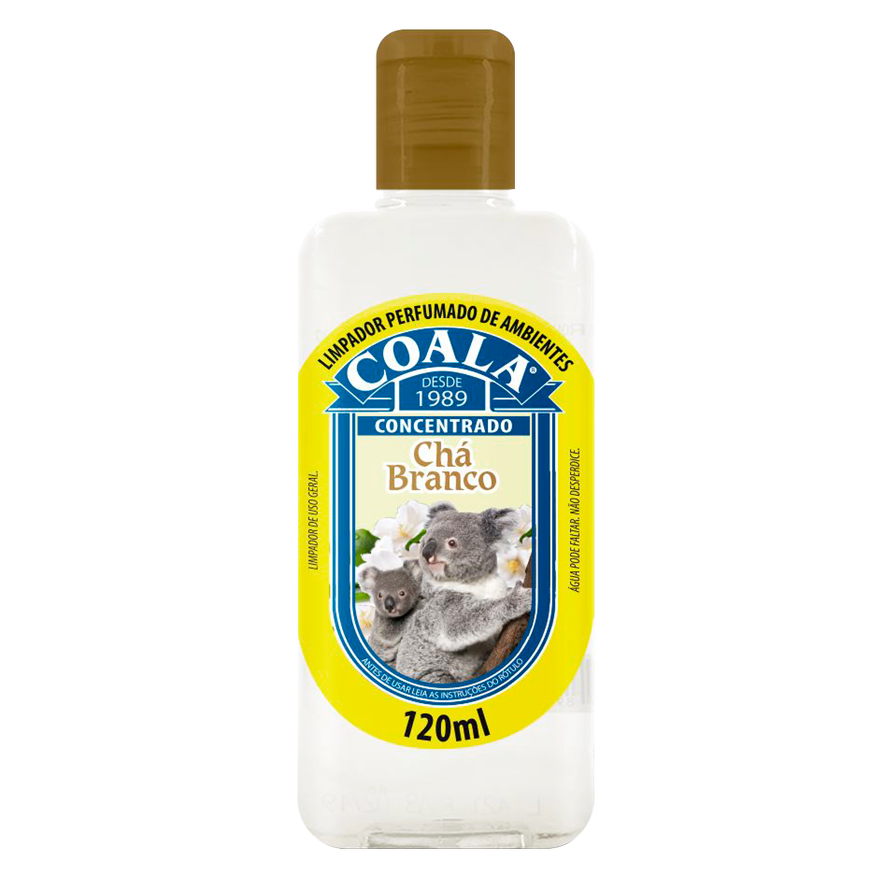 Limpador Perfumado de Ambientes Chá Branco Coala Squeeze 120ml