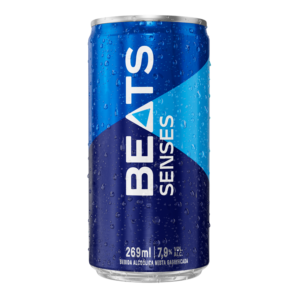 Bebida Mista Alco&oacute;lica Senses Beats Lata 269ml