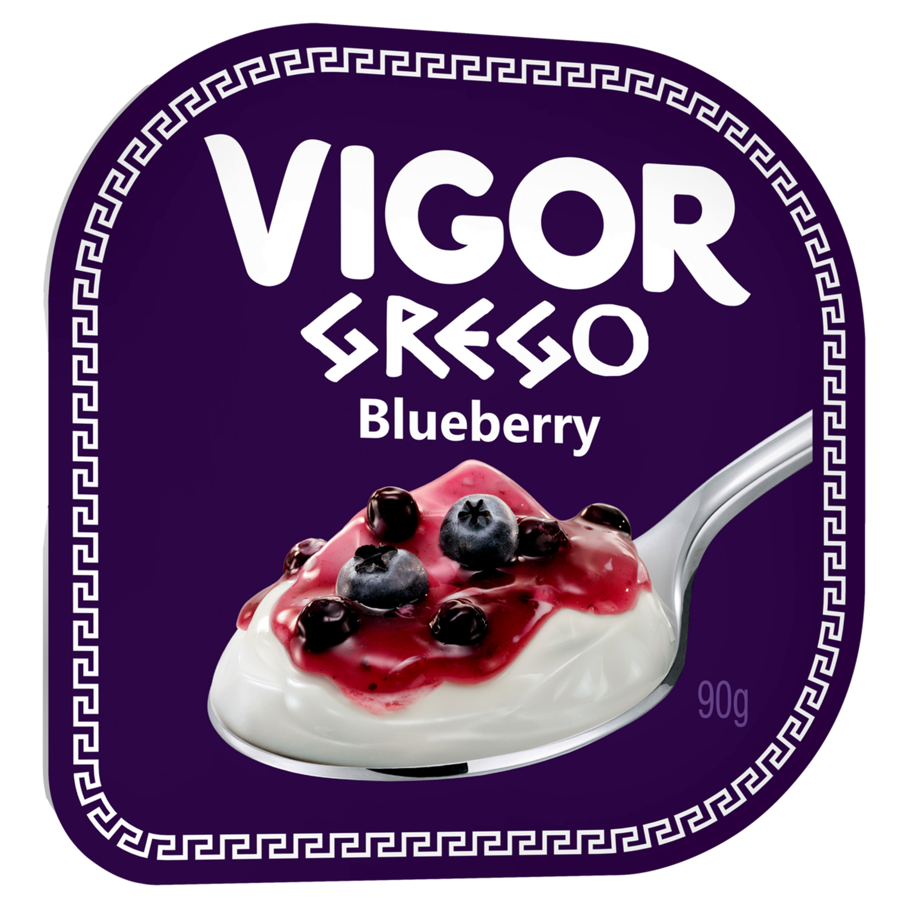 Iogurte Grego Blueberry Vigor Pote 90g