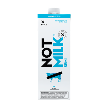 Bebida Vegetal Semi Not Milk NotCo Caixa 1l