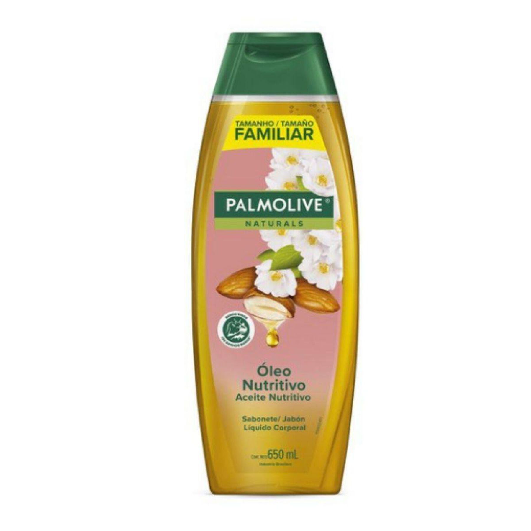 Sabonete Líquido Óleo Nutritivo Palmolive Naturals Frasco 650ml - Embalagem Tamanho Família