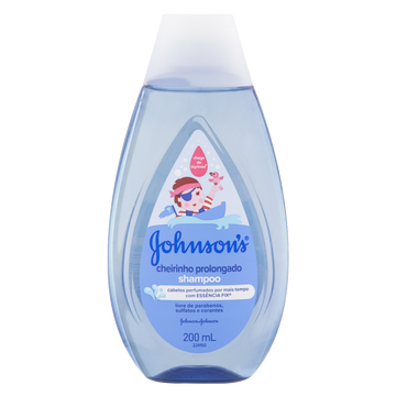 Shampoo Infantil Johnsons Cheirinho Prolongado Frasco 200ml