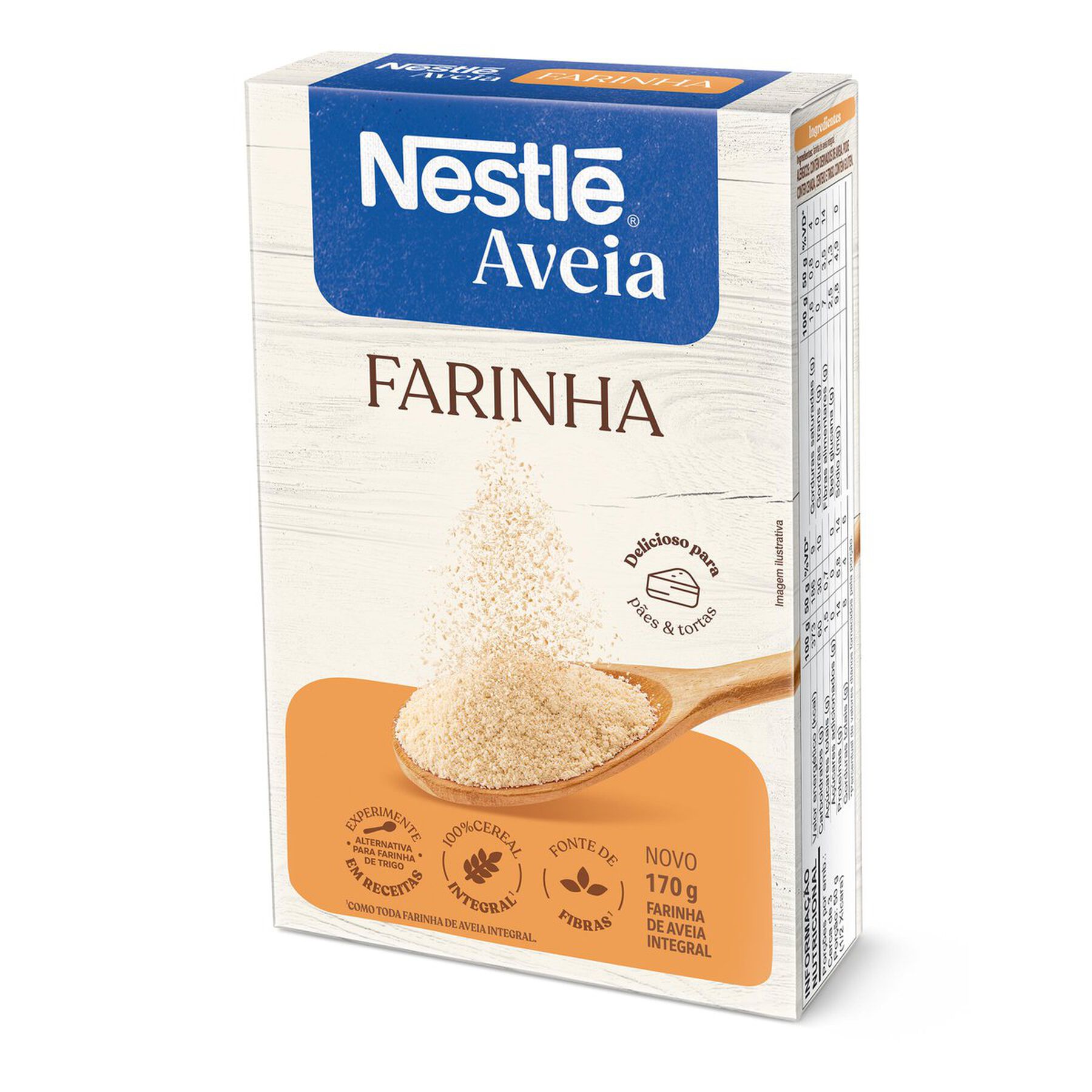 Farinha de Aveia Integral Nestl&eacute; Caixa 170g